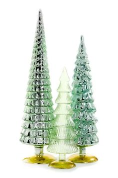 Cody foster hue trees Trees In Winter, Glass Trees, Gift Tags Birthday, Cody Foster, Winter Green, Tabletop Christmas Tree, Holiday Village, Winter Light, Bottle Brush Trees