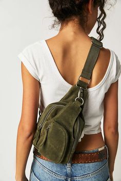 Hudson Sling Bag, Sling Bag Outfit, Sling Bags Women, Mode Shoes, Sea Serpent, Leather Sling Bag, Soft Suede, Free Bag, Sling Bag