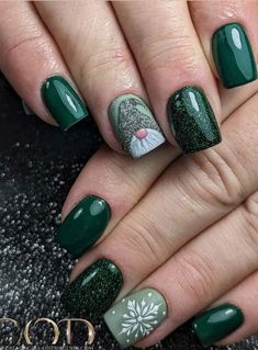 Fingernail Designs, Fall Gel Nails, Cute Nails For Fall, Ombre Nail Designs, Christmas Nails Acrylic, Colorful Nail Designs, Christmas Nail Designs