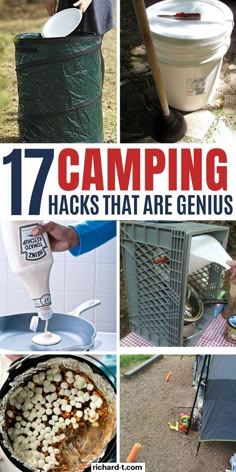 camping hacks that are genius and easy to do in the back yard or backyard