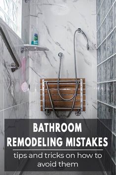 bathroom remodeling tasks and tricks on how to avoid them in the shower