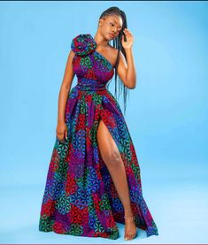 African Wedding Dress Ankara, Infinity Dresses, Ankara Maxi Dress, Ankara Dress Styles, Ankara Fashion, Afrikaanse Mode, African Maxi Dresses, Ankara Dresses