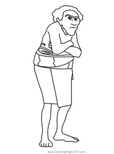 a black and white line drawing of a woman with her arms folded over her chest