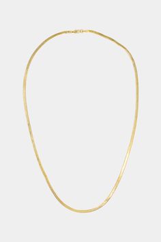 A sleek and versatile piece in the Hydez Essential Collection, the Elliot 18K Gold vermeil herringbone chain necklace smooth and reflective design drapes on your neck like liquid gold. Slightly more slender than the Leo necklace, Elliot has the perfect balance of elegance and simplicity, to effortlessly transition from day to night. Material: 18K Gold Vermeil Dimensions: 20 inch length, 3mm width What is 18K Gold Vermeil?: 3 microns of 18K Gold over Sterling Silver. Vermeil is far more durable t Luxury Modern Gold-tone Chain Necklace, Chic Luxury Gold-tone Chain Necklace, Luxury Gold-tone Polished Chain Necklace, Luxury Tarnish-resistant Yellow Gold Chain Necklace, Luxury Gold-tone Tarnish Resistant Chain Necklace, Leo Necklace, Phone Items, Liquid Gold, Demi Fine Jewelry