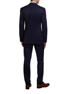 Find RALPH LAUREN Gregory Hand-tailored Wool Serge Suit on Editorialist. Ralph Lauren two-piece suit in solid weave. Notch lapel; two button front. Basted sleeves. Chest welt pocket. Front flap pockets. Modern fit. Double-vented back. Includes matching flat-front trousers with straight leg. Unfinished hem to be tailored to desired length. Super 130s worsted wool. Made in Italy. Elegant Ralph Lauren Suit With Notch Lapel, Elegant Ralph Lauren Blazer For Workwear, Ralph Lauren Fitted Wool Blazer, Elegant Ralph Lauren Blazer For Work, Fitted Notch Lapel Pantsuit With Structured Boning, Fitted Pantsuit With Structured Boning And Notch Lapel, Fitted Pantsuit With Structured Boning And Suit Collar, Ralph Lauren Notch Lapel Blazer For Business Casual, Ralph Lauren Tailored Blazer For Workwear