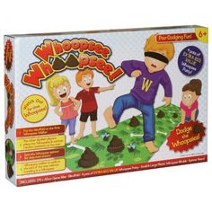 Whoopsie Whoopsie! Poo Dodging Game
Can you dodge the poo? Find out with this brilliant and fun party game, revolving around avoiding those terrifying poos!
The game works like this;
Put the blindfold on the first Whoopsie walker
The other players devilishly place the Whoopsies in various random positions on the mat
Spin the Whoopsie spinner for step instructions
Whoopsee walker to walk to the end of the mat without treading on a Whoopsee
Each box contains a spinner, a mat to play on, four pots of playdough to create the Whoopsies, and a blindfold!
Warning: Choking Hazard. Recommended for ages 6+ Sports Wedding, Dark Witch, Love You Mum, Fun Party Games, Walk The Line, Baby Christening, Sporting Dogs, Message In A Bottle, Family Game