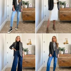 Madewell Leather Jacket, Casual Date Nights, Layered Outfits, Athletic Skirt, American Jeans, Shirt Tucked In, Puffy Coat