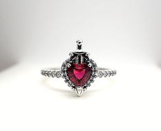 You are purchasing a brand new authentic PANDORA Sterling Silver Disney Villains Evil Queen Ring Size 6  Item #193422C01-52 No Further Discounts Apply Queen Rings, Jewelry Lookbook, Evil Queen, Unique Engagement, Disney Villains, Bracelets And Charms, Unique Engagement Rings, Fashion Watches, Jewelry Watches