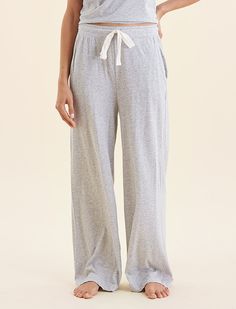 Jada Organic Cotton Wide Leg Pant