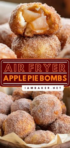 Air Fryer Apple Pie, Air Fryer Recipes Dessert, Fall Baking Recipes, Apple Pie Filling, Apple Pie Spice, Apple Dessert Recipes, Fall Dessert Recipes, Easy Baking Recipes Desserts, Air Fryer Recipes Easy