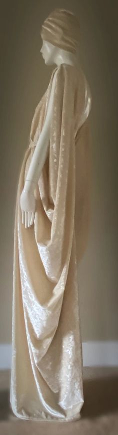 Grecian Goddess Gown and Matching Turban.bridal Gown - Etsy Goddess Gown, Grecian Goddess, Bridal Gown, Clothing Items, Ships, Womens Dresses, Dresses