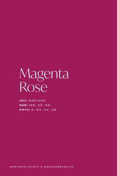 Magenta Rose Deep Purple Colour Palette Inspiration For Your Next Design Project Magenta Wedding Theme, Purple Colour Palette, Colour Palette Inspiration, Accent Wall Colors, Magenta Rose, Purple Color Palettes, Color Combinations For Clothes, Palette Inspiration