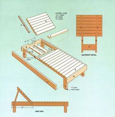 the plans for a bed frame and foot board are shown in this diagram, with instructions on how to build them