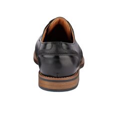 Refine your look and elevate your style with these carefully crafted men’s dress shoes. The synthetic uppers combined with a perfect balance of mixed materials accents and detailed stitching create a look that is sleek and subtle. The durable outsole adds traction, while inside you’ll find Dockers lightweight technology footbed, which means your feet will not only be smelling fresh but will be comfortable and relaxed in any setting. Modern Black Dress Shoes With Stitched Sole, Black Dress Shoes With Textured Sole For Business Casual, Black Dress Shoes With Cushioned Footbed For Business Casual, Black Synthetic Oxfords For Business Casual, Business Casual Black Shoes With Cushioned Footbed, Black Synthetic Dress Shoes For Business Casual, Black Cap Toe Dress Shoes With Stitched Sole, Black Leather Dress Shoes With Cushioned Footbed, Black Synthetic Dress Shoes For Work