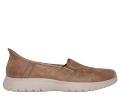 Step into stylish comfort with Skechers Hands Free Slip-ins On-the-GO Flex - Verona. Designed with our exclusive Heel Pillow , this slip-on features a vegan leather upper with a Skechers Air-Cooled Memory Foam comfort insole and a lightweight ULTRA GO cushioned midsole. | Skechers Women's Slip-ins: On-the-GO Flex - Verona Shoes | Medium Width | Skechers Hands Free Slip-ins for an easy fit | Exclusive Heel Pillow holds your foot securely in place | Lightweight, responsive ULTRA GO cushioning | Sk Sketchers Shoes, Wide Shoes, Skechers Women, Skechers Shoes, Shopping Hacks, Verona, Hands Free, Chestnut, Memory Foam