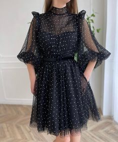 Gowns Dresses Indian Party Wear, Starry Night Dress, Teuta Matoshi, Organza Gowns, Net Dress, Style Noir, Stylish Dress Designs, A Line Gown, Dress Shapes