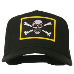 Red Eye Skull Choppers Patched Cap Black Military Hat With Curved Bill, Military Style Black Adjustable Snapback Hat, Adjustable Black Military Snapback Hat, Black Adjustable Military Snapback Hat, Black Military Snapback Hat With Curved Bill, Military Style Black Adjustable Trucker Hat, Adjustable Black Military Trucker Hat, Black Adjustable Military Trucker Hat, Black Military Baseball Cap One Size