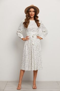 Modest Spring Dresses, Modest Christian Clothing, Casual Midi Dresses, Modest Midi Dress, Dressy Dresses, Quality Dresses, Midi Dress Casual, Feminine Outfit, Lovely Dresses