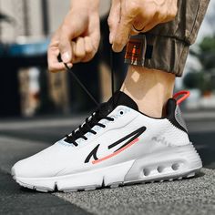 Embark on a journey of self-discovery with these supportive and comfortable sneakers, perfect for long walks and leisurely strolls. Spring Sneakers, Long Walks, Comfortable Sneakers, Sneakers Grey, Mens Fashion Trends, Sneaker Shopping, Sports Shoes, Self Discovery, Fashion Trend