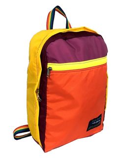 Tough Traveler | Made in USA | OTHELLO SIMPLE Backpack Rectangular Nylon Backpack For Students, Nylon Student Backpack, Rectangular Nylon Backpack For School, Functional Nylon Backpack For Study, Retro Backpack With Adjustable Strap, Nylon Backpack For Back To School, School Satchel Backpack In Nylon, Retro Bags With Zipper Closure For Back To School, School Nylon Satchel Backpack