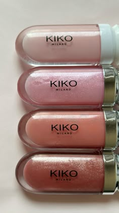 Kiko Gloss, Gloss Kiko, Face Aesthetic, Glamour Makeup, Kiko Milano, Glow Up Tips, Beauty Favorites, Lip Oil, Aesthetic Makeup