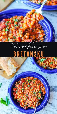 Breton Beans (Fasolka po Bretonsku) with Kielbasa and Tomatoes is a super comforting dish for these cold winter days. Use black eyed peas to welcome New Year the traditional way.