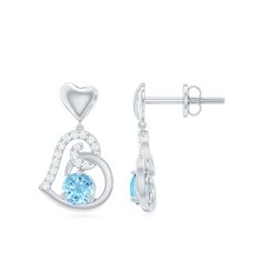 Product Details Be a Fashion Diva with these Unique Design Heart Drop Earrings. The Drop Earrings are embellished with Round Shape Aquamarine as Center Stone in 3 Prong Setting. Tiny Round Shape Diamond studded Beautifully on Solid Gold crafted Heart in Accent Setting that make it more Attractive. Product Information SKU SHP-EARRINGS052174746 Length 17 mm Width 9.4 mm Weight 1.69 gm (Approximate) AQUAMARINE INFORMATION No.of Stones 2 Pieces Total Weight 0.50 Carat (Approximate) Dimension(approx) Aquamarine Earrings, Heart Drop Earrings, Diva Fashion, Diamond Studs, Aquamarine, Prong Setting, Diva, Solid Gold, Yellow Gold