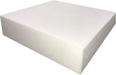 a white mattress with no sheets on it