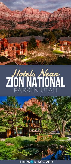 hotels near the zion national park in utah