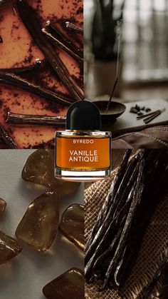 Vanilla Antique Byredo perfume Byredo Vanille Antique, Vanilla Antique, Tiktok Perfume, Vanille Antique, Autumn Perfume, Byredo Perfume, Antique Aesthetic