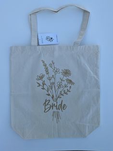 The perfect gift to give a bride to be, to carry all of her stuff on her special day!  -10oz Cotton Canvas tote bag  - Beige Canvas Bags, Cotton Tote Bag, Bride To Be, Cotton Totes, Canvas Tote Bag, Cotton Tote Bags, Canvas Bag, Canvas Tote, Cotton Canvas