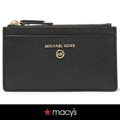 in stock Classic Black Coin Purse With Rfid Blocking, Classic Michael Kors Wallet For Everyday Use, Classic Michael Kors Wallets For Everyday Use, Michael Kors Classic Wallets For Everyday, Michael Kors Classic Wallet For Daily Use, Classic Michael Kors Wallets For Daily Use, Michael Kors Rfid Blocking Rectangular Wallet, Classic Black Coin Purse With Interior Card Slots, Michael Kors Wallets With Card Slots For Daily Use