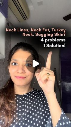 Face Prana by Snehja | Your Face Yoga + Health Coach on Instagram: "A lot of my clients tell me that neck related issues like neck lines, turkey neck, etc affect their confidence.  Here is 1 simple exercise that can help you solve all these issues. ‼️💯  This exercise works by strengthening and toning the neck muscles, which can lead to a more lifted and defined appearance.   It targets the fat deposited under the chin and around the neck, helping to reduce a double chin and other signs of excess fat.   So, practice this twice a day and live with confidence ✨🥰  If you found this helpful, follow for more such tips ☺️  #faceyoga #faceprana #facepranabysnehja #faceyogaexercises #faceyogaroutine #necklines #neckfat   [Face yoga, Face yoga for all, Face Prana, Face Prana by Snehja, Face yoga e Reduce Neck Fat Exercise, Face Yoga Neck, Get Rid Of Neck Fat Fast, How To Reduce Neck Lines, Face Yoga For Double Chin, Neck Lines Get Rid Of, Face Fat Exercises, Lines On Neck, Neck Strengthening Exercises