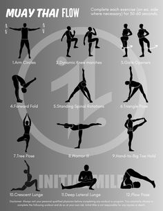 an info poster showing how to do yoga