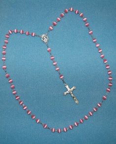 How to Make a Rosary : 7 Steps (with Pictures) - Instructables Diy Rosary, Horizontal Bar Necklace, Diamond Choker Necklace, Cluster Necklace