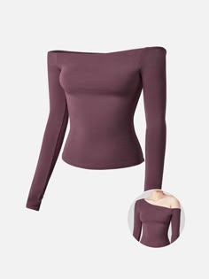 Boat front & low back neckline Multi-way wear Smooth neck binding Baby-skin soft touch Finest thermal cozy material Smooth Neck, Sustainable Womens Clothing, Wardrobe Wishlist, Body Top, Tops Long Sleeve, Affordable Clothes, Teen Fashion Outfits, Low Back, Second Skin