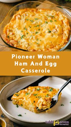 Ham And Egg Casserole Pioneer Woman Ham And Egg Breakfast Casserole With Bread, Ham And Cheddar Breakfast Casserole, Easy Ham And Egg Breakfast Casserole, Pioneer Woman Ultimate Breakfast Bakes, Ham And Croissant Casserole, Leftover Ham Recipes Whole 30, Breakfast With Ham And Eggs, Breakfast Wife Savers, Eggs For Potluck