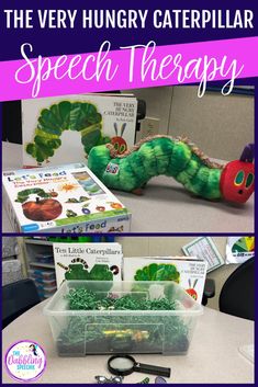 the very hungry caterpillar speech therapy for kids is fun and easy to do