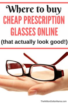 Where to Buy Cheap Prescription Glasses Online (That Look Good) Total Money Makeover, Money Makeover, Diy Money, Prescription Glasses Online, Money Habits