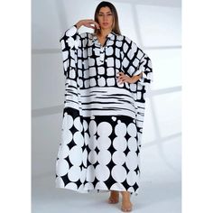 SPECIFICATIONSBrand Name: SukienkiMaterial: PolyesterPattern Type: PrintStyle: Beach StyleOrigin: Mainland ChinaCN: GuangdongAge: 25-34Fit: Fits true to size, take your normal sizeRelease Date: Summer 2023 White Oversized Printed Dress, White Printed Long Sleeve Kaftan, Patterned Tunic Maxi Dress For Vacation, White Printed Maxi Dress For Beach, White Printed Maxi Dress For Beach Cover-up, Patterned Long Sleeve Kaftan For Vacation, Patterned Tunic Dress For Beach, Long Sleeve Patterned Kaftan For Vacation, Casual Printed Patterned Kaftan