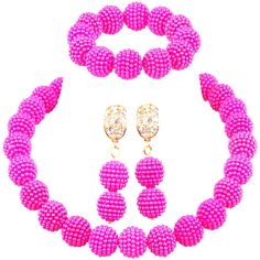 PRICES MAY VARY. laanc Royal Blue Nigerian Wedding African Beads Jewelry Set Women Simulated Pearl Necklace and Earrings African Beads Jewelry Set Nigerian Wedding African Beads Jewelry Set Nigerian Wedding African Beads African Beads Beaded Jewelry Sets For Parties, Pearl Beaded Jewelry Sets For Parties, Party Pearl Beaded Jewelry Sets, Party Beaded Pearl Jewelry Sets, Pink Round Beads Jewelry Sets For Party, Pink Jewelry Sets With Round Beads For Parties, Pink Round Beads Bridal Necklace For Party, Elegant Pink Beaded Jewelry Sets, Pearl Necklace And Earrings