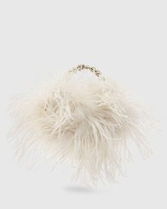 How would we define this clutch? An updated L’alingi classic, with the black feathers giving the unique handle an even more glamorous finish. This clutch is definitely suited for your most fabulous outfit. Dreamy Gowns, Wedding After Party, Feather Tops, Sheath Gown, Crystal Bags, Drape Sleeves, Column Gown, Satin Bags, Long Sleeve Sequin