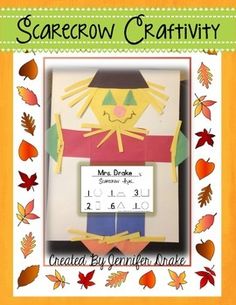 an image of a scarecrow craft kit