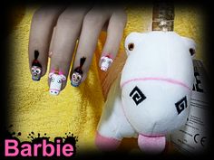 Agnes Unicorn Nails - agnes and her unicorn from the Wonderful movie despicable me. "It's so fluffy i'm gonna die". Unicorn Nails, Despicable Me