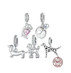 Pet Dog Charms for Pandora Bracelet, Animals Charm For Bracelet, Poodle Dachshund dog Charms,S925 Sterling silver Charm for Bracelets charms Specifications : Item Shape: As picture Metals Type: Silver Items: Without Bracelet Occasion: Anniversary, Engagement, Gift, Party, Wedding Gift for: Women , man , couple , friend Gift -Note: Due to the difference between different monitors, the picture may not reflect the actual color of the item. 🚚 Processing: About 3-5 days to prepare your item for ship Pandora Paw Charm, Pandora Cat Charm, Pandora Bracelet Charms Dog, Novelty Silver Hypoallergenic Charm Bracelet, Paw Print Charm, Bracelet Pandora, Pandora Bracelet Charms, Dog Charms, Silver Charm Bracelet