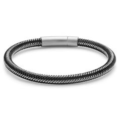 * Clicks on & off with ease
 * Surgical steel for incredible strength
 * Slick black cable looks incredible Modern Adjustable Gunmetal Chain Bracelet, Cable Bracelets, Anchor Bracelet, Universal Gift, Stainless Steel Cable, Wide Bracelet, Jewelry For Men, Engraved Bracelet, Leather Cuffs Bracelet