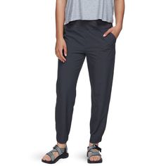 Patagonia Happy Hike Studio Pant - Women's Waterproof Athleisure Bottoms For Outdoor Activities, Waterproof Athleisure Bottoms For Outdoor, Sporty Midweight Pants For Outdoor Activities, Sporty Pants For Outdoor Activities, Midweight Elastic Waistband Hiking Bottoms, Functional Hiking Bottoms With Elastic Waistband, Midweight Athleisure Pants For Hiking, Midweight Athleisure Pants For Outdoor, Durable Athleisure Pants For Outdoor Activities