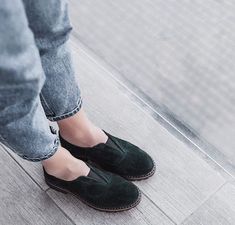 "Step into elegance with our women's laceless green velvet Oxford shoes. Designed for those who appreciate a luxurious touch, these laceless Oxfords exude sophistication and style. Made from high-quality green velvet, these shoes offer a unique and glamorous twist to the classic Oxford silhouette. The absence of laces adds a sleek and effortless appeal, making them perfect for both formal occasions and adding a chic touch to your everyday outfits. The lush velvet material not only adds a touch of opulence but also provides a comfortable and snug fit. Elevate your footwear game with our exquisite green velvet laceless Oxford shoes, and make a statement wherever you go. Key features: 1. Crafted in our workshop in Kyiv. 2. Made from 100% natural soft suede. 3. Removable insole, so you can use Brogues Womens, Women Oxfords, Black Brogues, Shoes Green, Shoes Photo, Leather Brogues, Modern Shoes, Shoes Handmade, Black Shoes Women