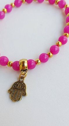 Stretchy bracelet hamsa Bracelet hand of fatima Jewelry | Etsy Jewelry Stacking, Bracelets Boho, Protection Jewelry, Hamsa Bracelet, Stacking Bracelets, Summer Bracelets, Hand Of Fatima, Bangle Bracelets With Charms