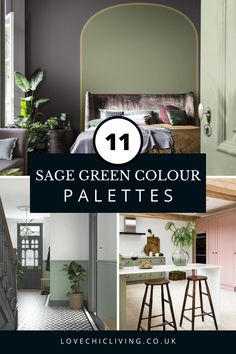 sage green color palettes for your home